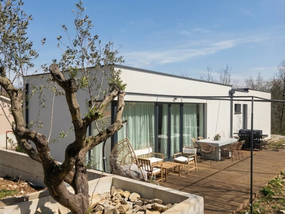 Detached House Of 180 M² With Modern Design Near Labin In Walking Distance To Old Town