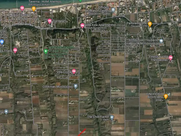 Land In Thermaikos, Greece