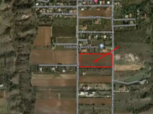 Land In Thermaikos, Greece