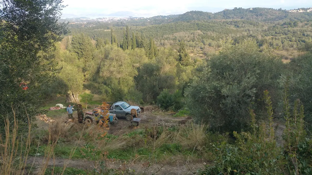 Land Of 12437 M² In Corfu