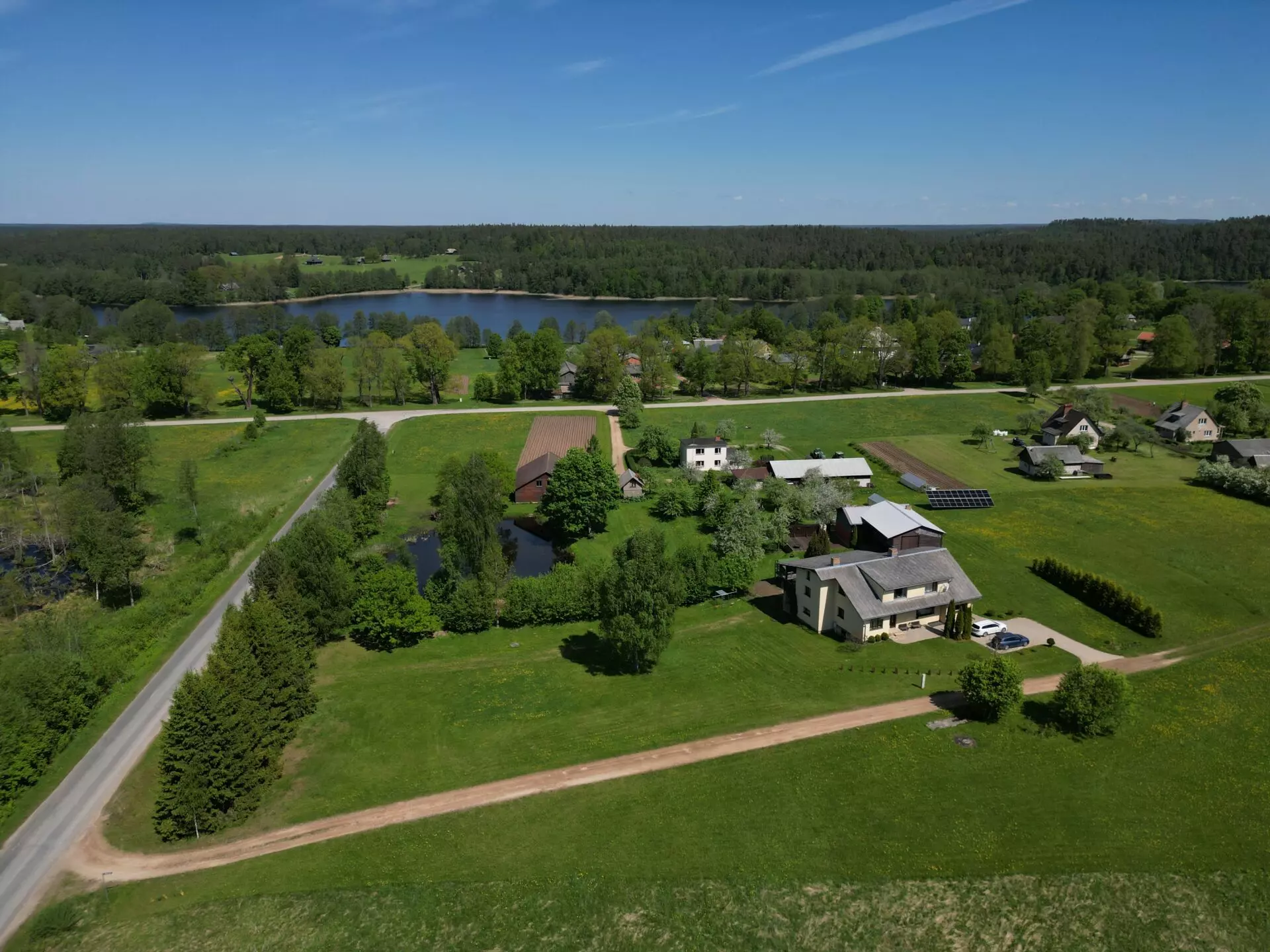 Spacious Family Home With Large Private Grounds Near Cēsis, Latvia