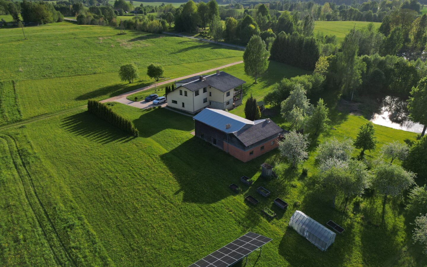 Spacious Family Home With Large Private Grounds Near Cēsis, Latvia