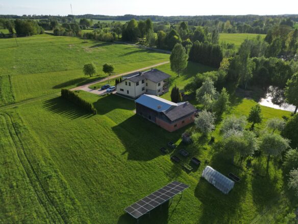 Spacious Family Home With Large Private Grounds Near Cēsis, Latvia