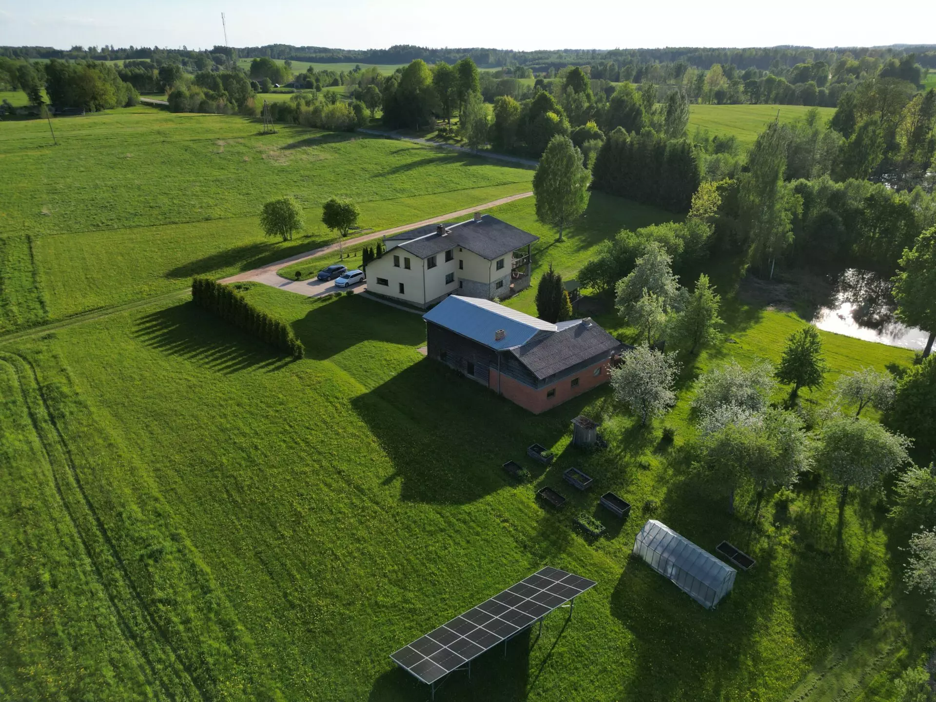 Spacious Family Home With Large Private Grounds Near Cēsis, Latvia