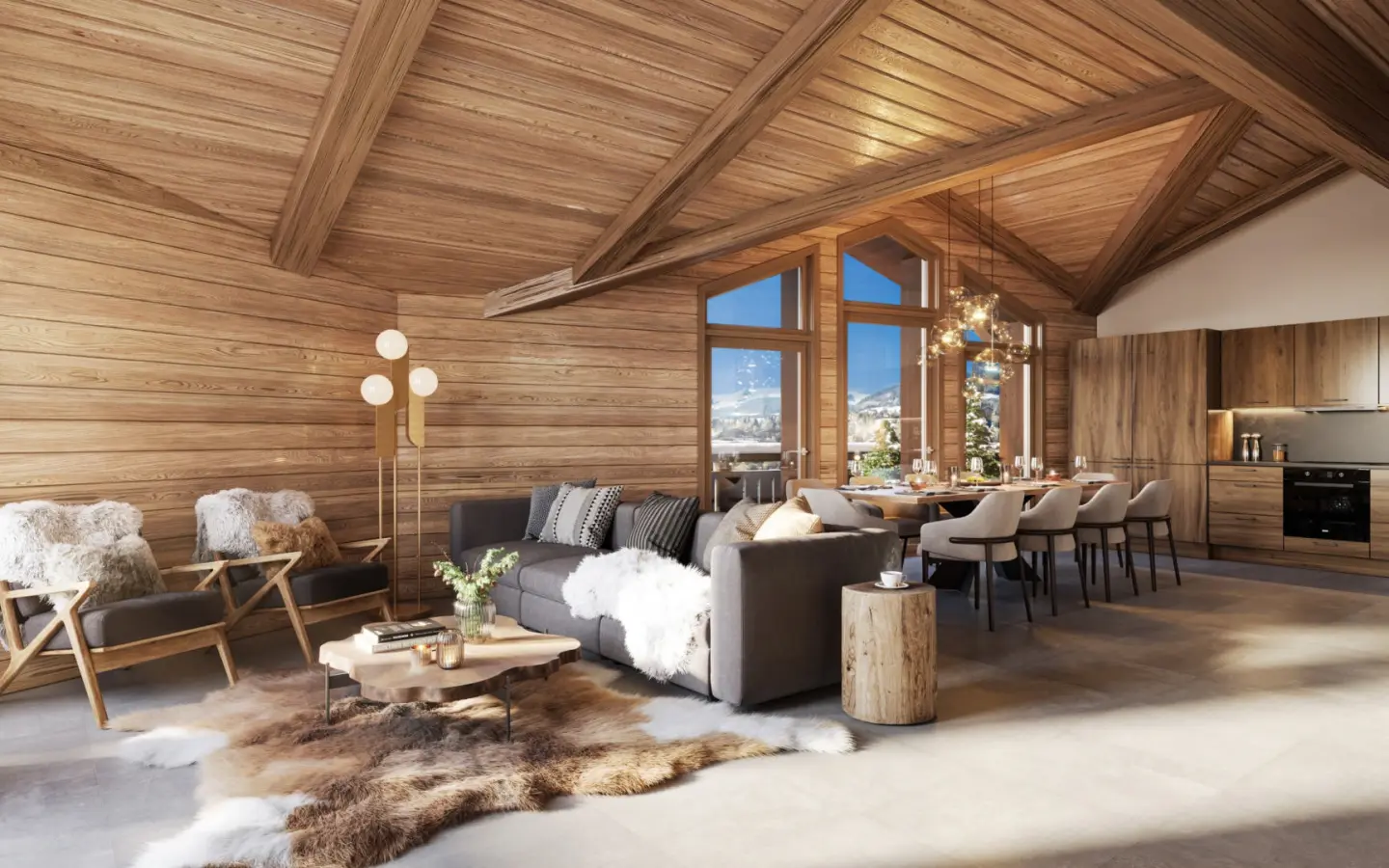 Penthouse Of 150 M² With 4 Bedrooms In Morzine, Haute-savoie