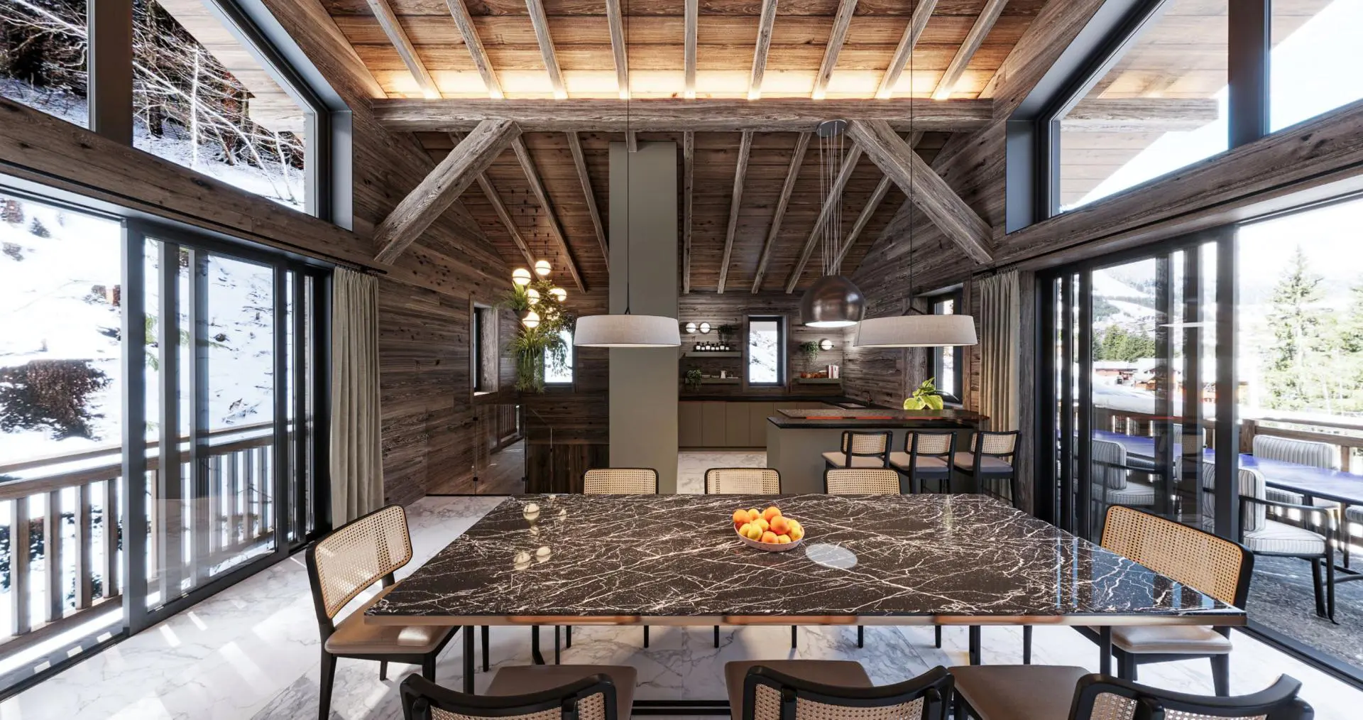 Ski Chalet With Terrace Close To Chatel Haute-savoie