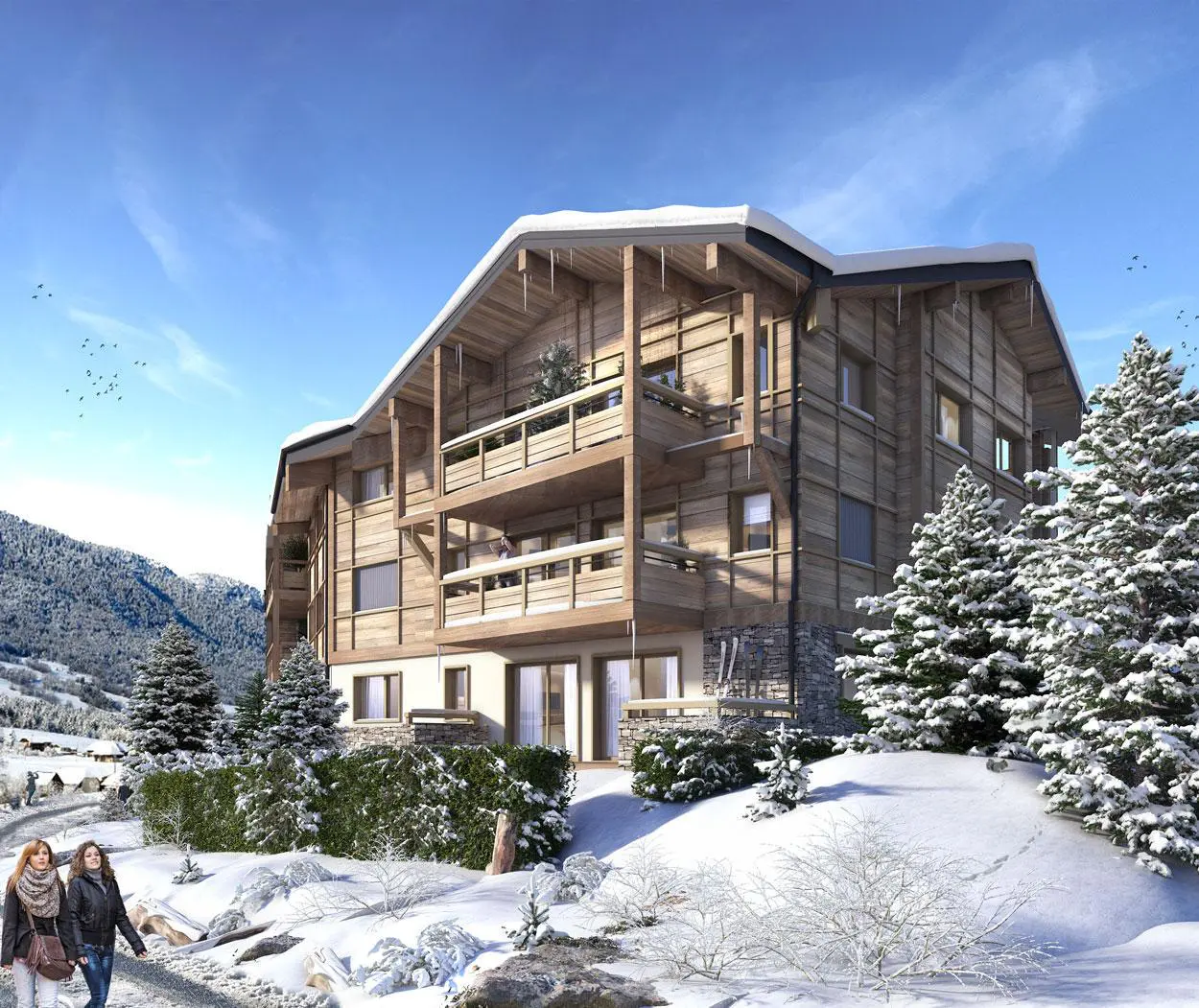 For Sale : 2 Bedrooms Penthouse Near Les Gets, Haute-savoie