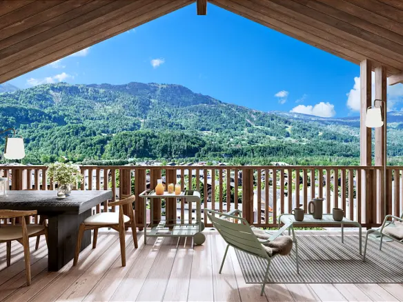 Penthouse Of 70 M² With 2 Bedrooms In Samoëns, Haute-savoie