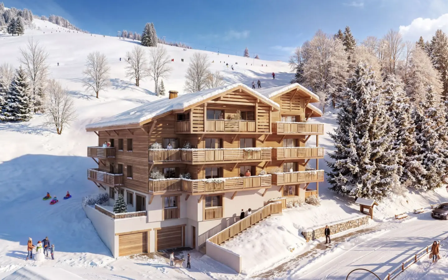 4-bedroom Penthouse In La Clusaz, France (126 M²)