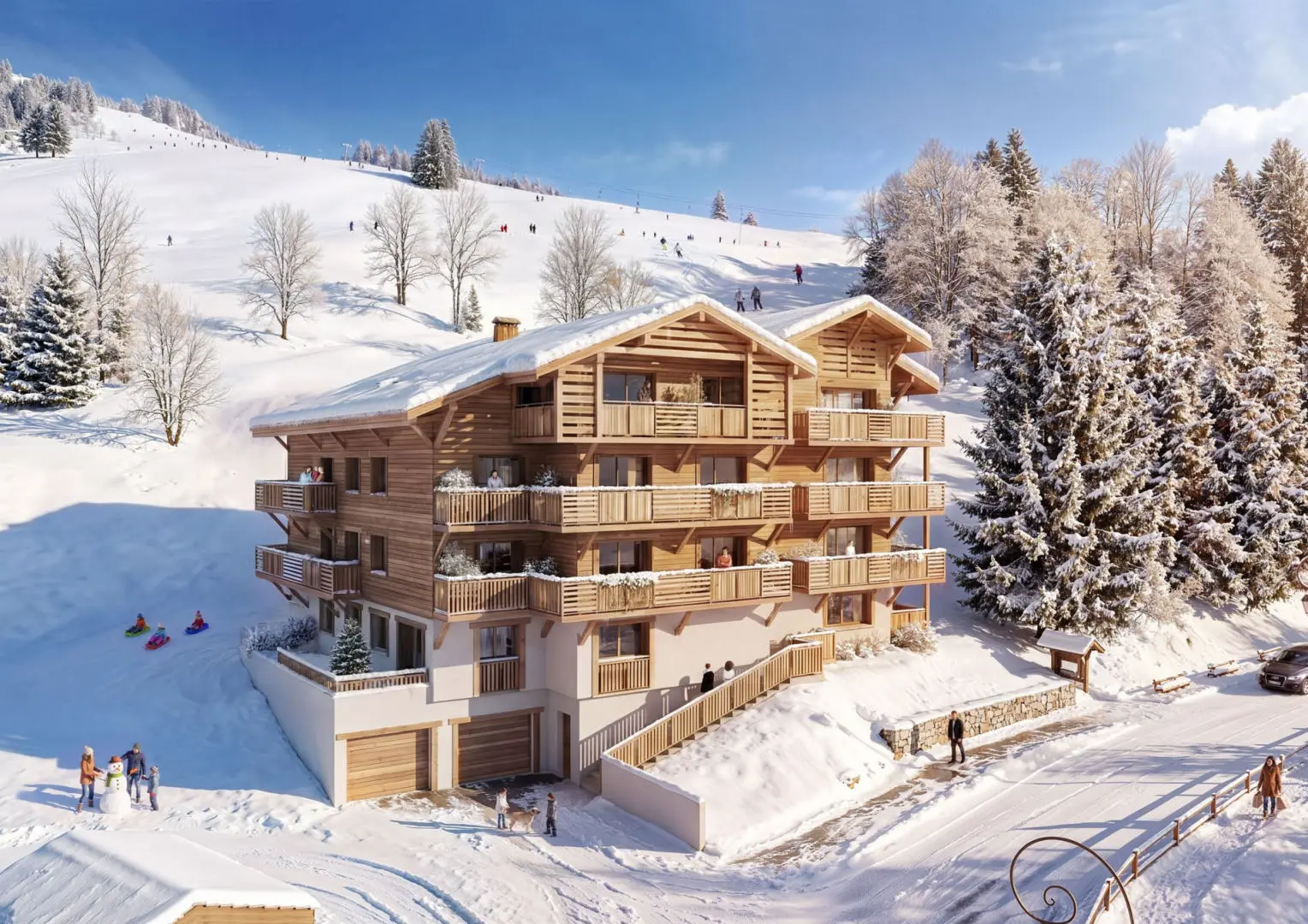 Penthouse Of 150 M² With 4 Bedrooms In La Clusaz, Haute-savoie