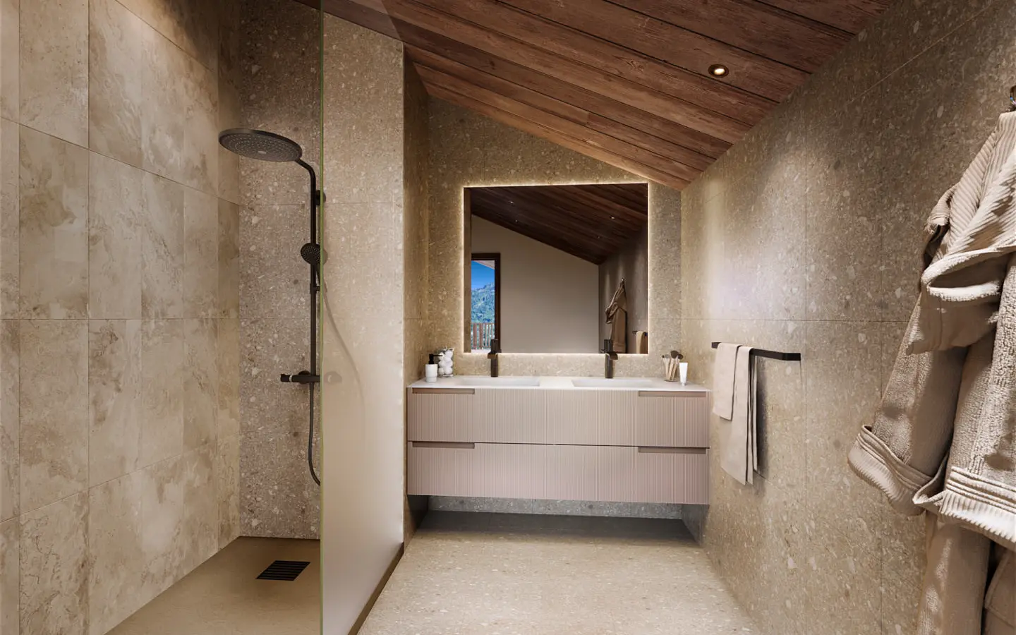 2-bedroom Penthouse In Samoens, France (67 M²)
