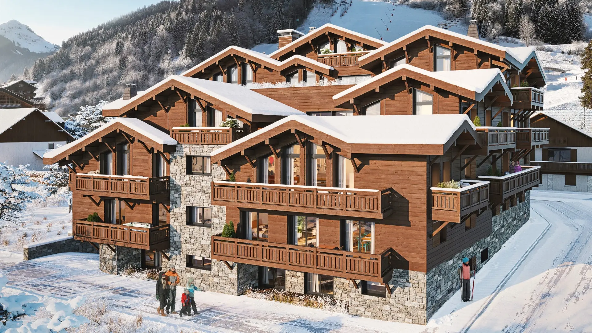 Penthouse Of 150 M² With 4 Bedrooms In Morzine, Haute-savoie