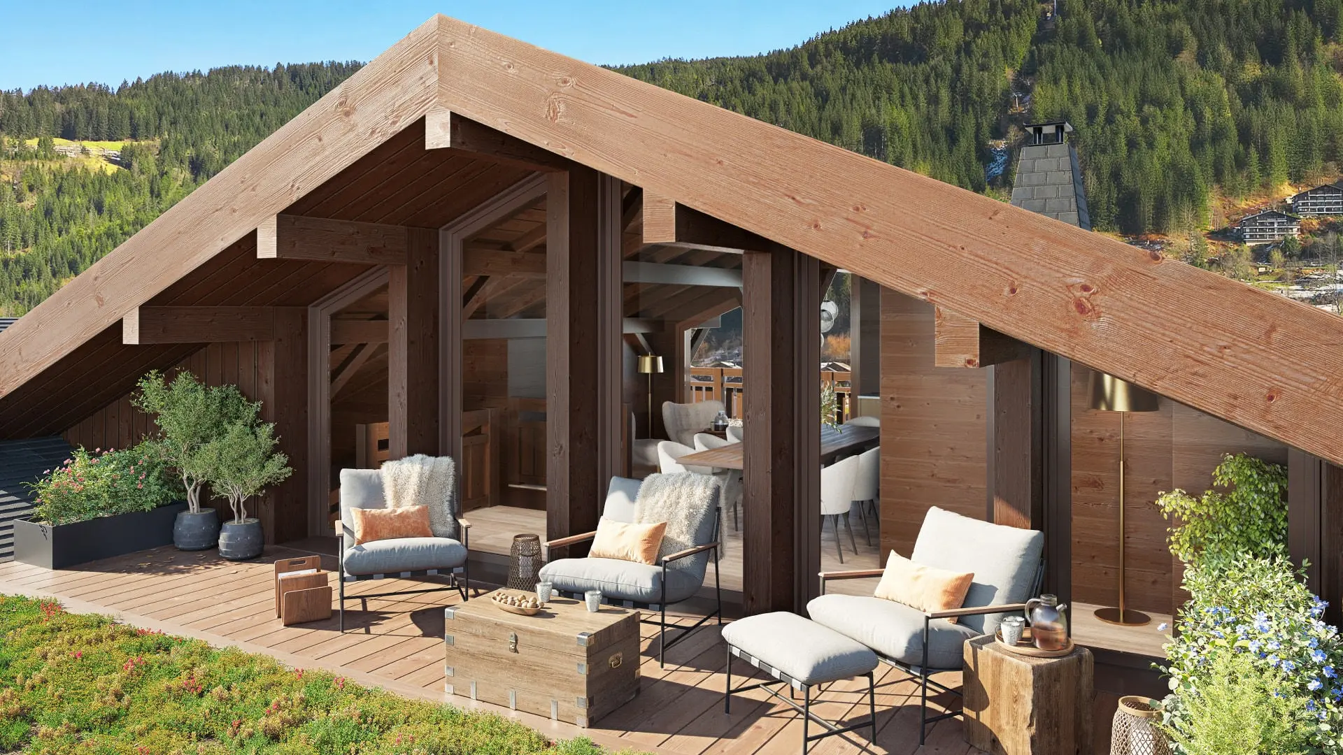 Penthouse Of 150 M² With 4 Bedrooms In Morzine, Haute-savoie