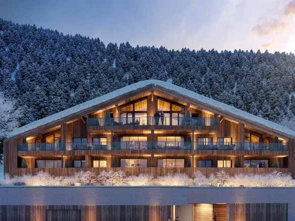 Apartment Of 42 M² With Ski Access In Chatel, Haute-savoie