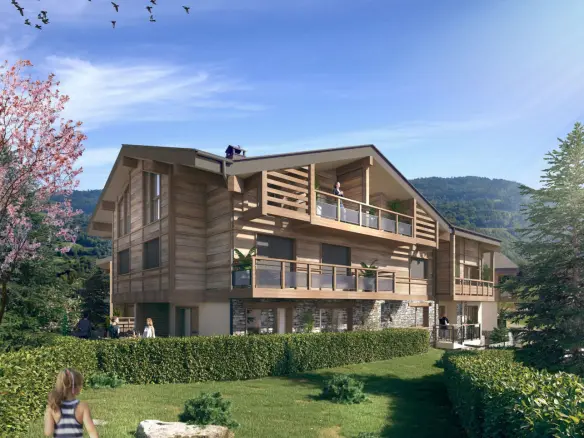3-bedroom Penthouse In Les Gets, France (81 M²)