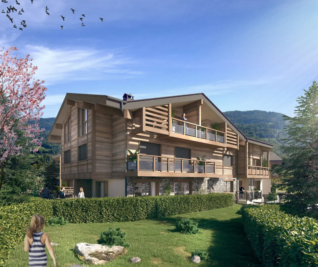 Penthouse Of 100 M² With 3 Bedrooms In Les Gets, Haute-savoie