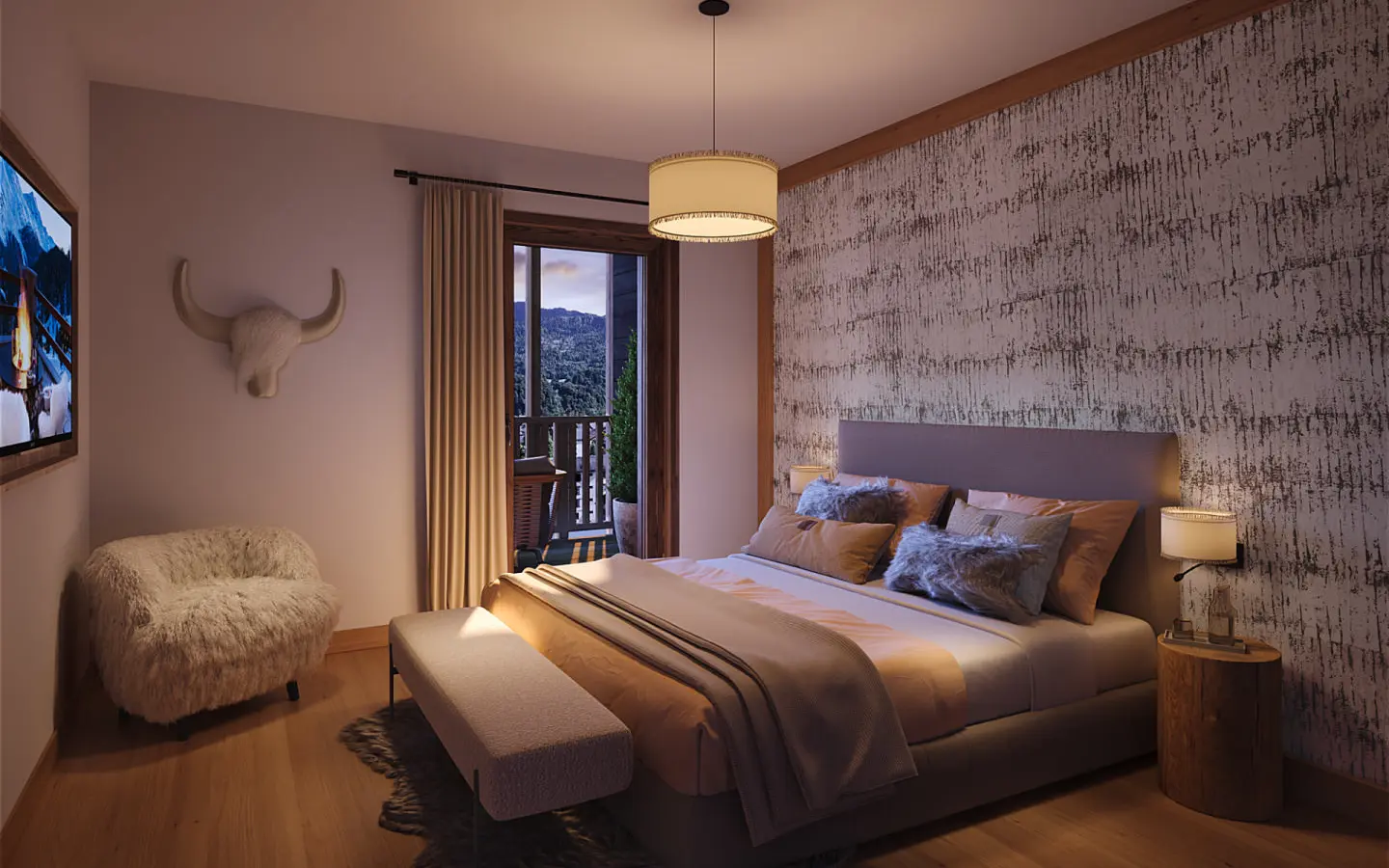 2-bedroom Penthouse In Samoens, France (67 M²)