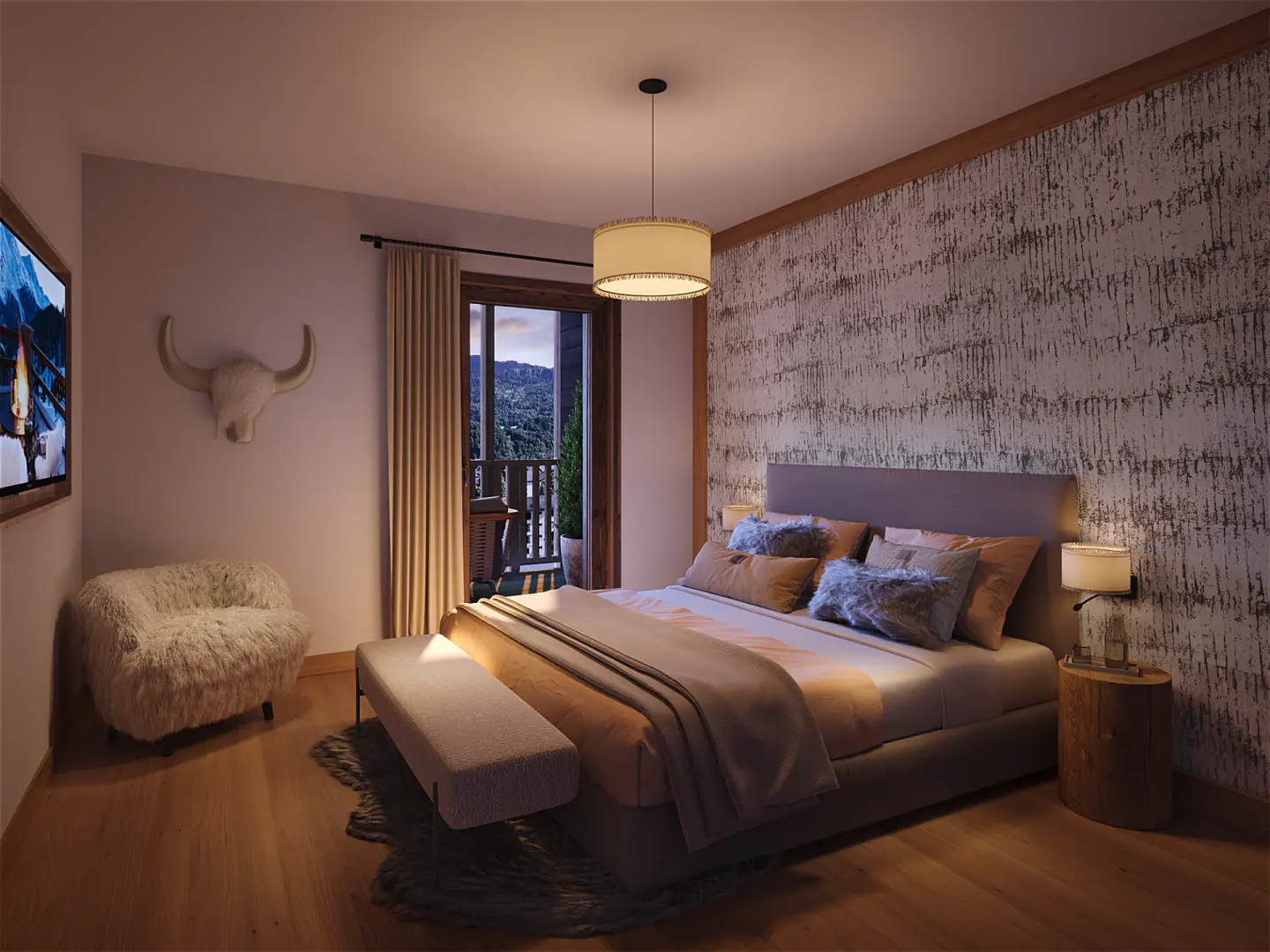 2-bedroom Penthouse In Samoens, France (67 M²)