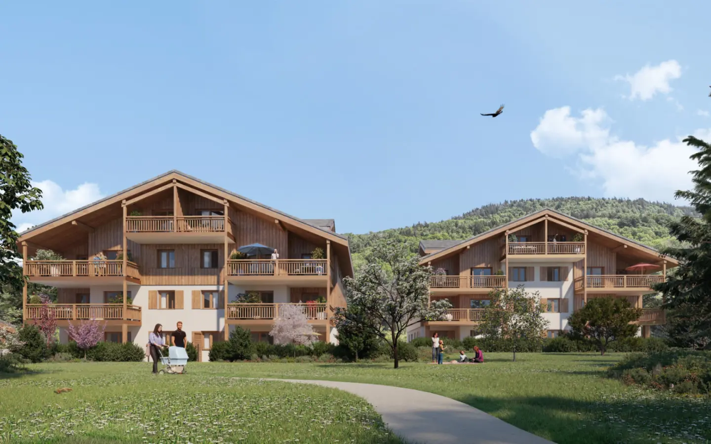 3-bedroom Penthouse In Samoens, France (92 M²)