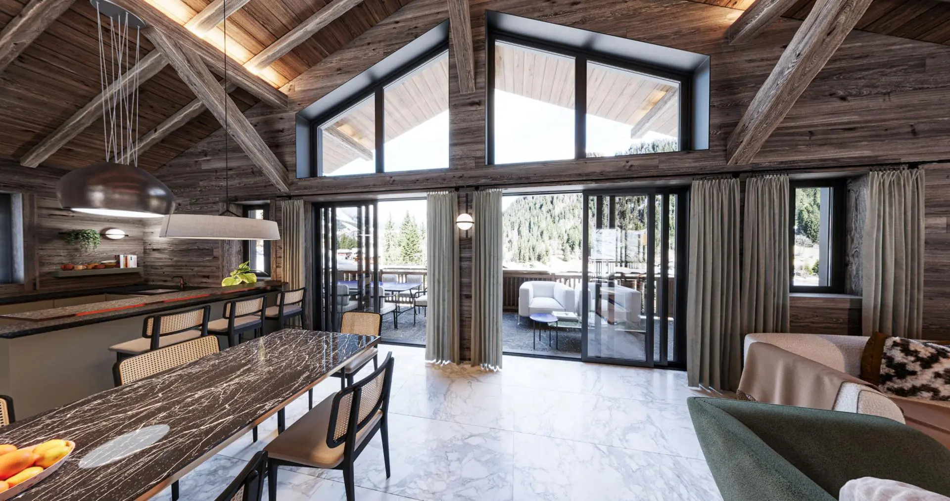 Ski Chalet With Terrace Close To Chatel Haute-savoie