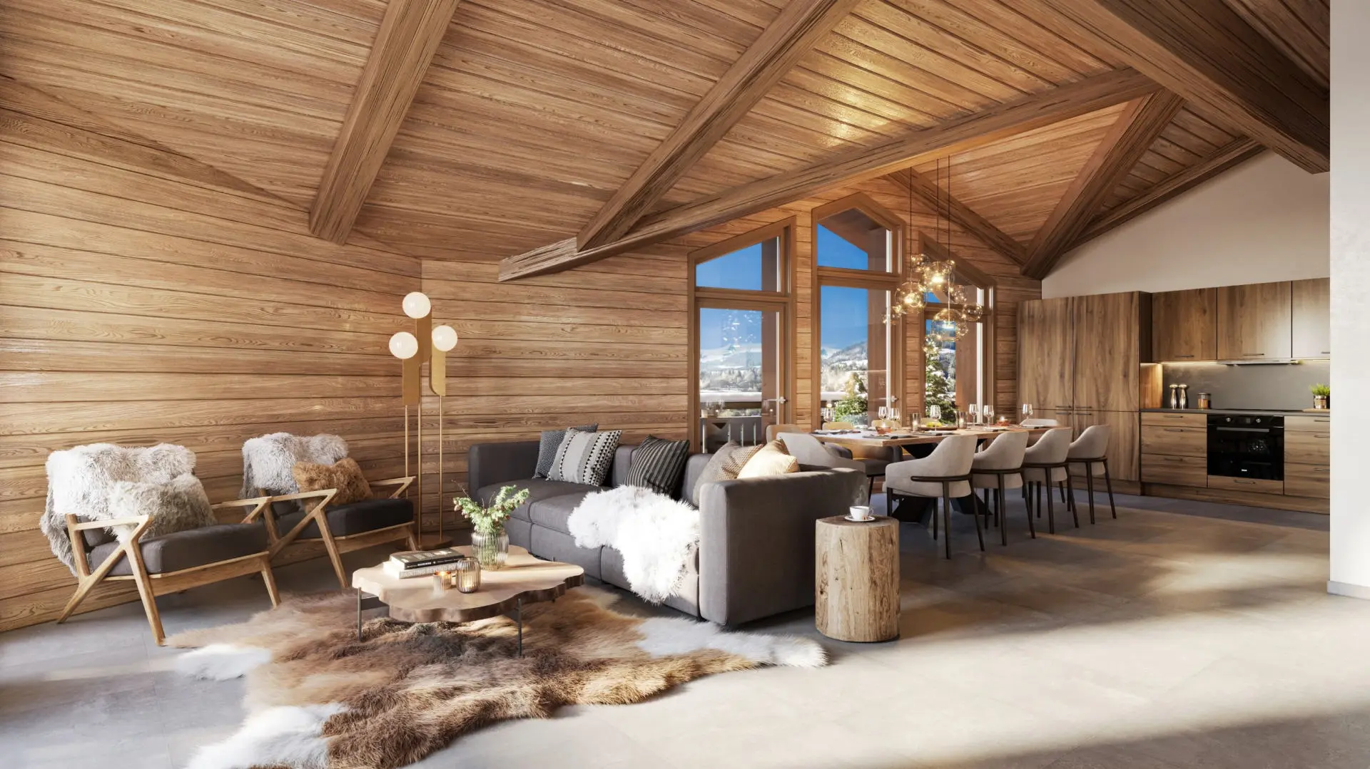 Penthouse Of 150 M² With 4 Bedrooms In Morzine, Haute-savoie