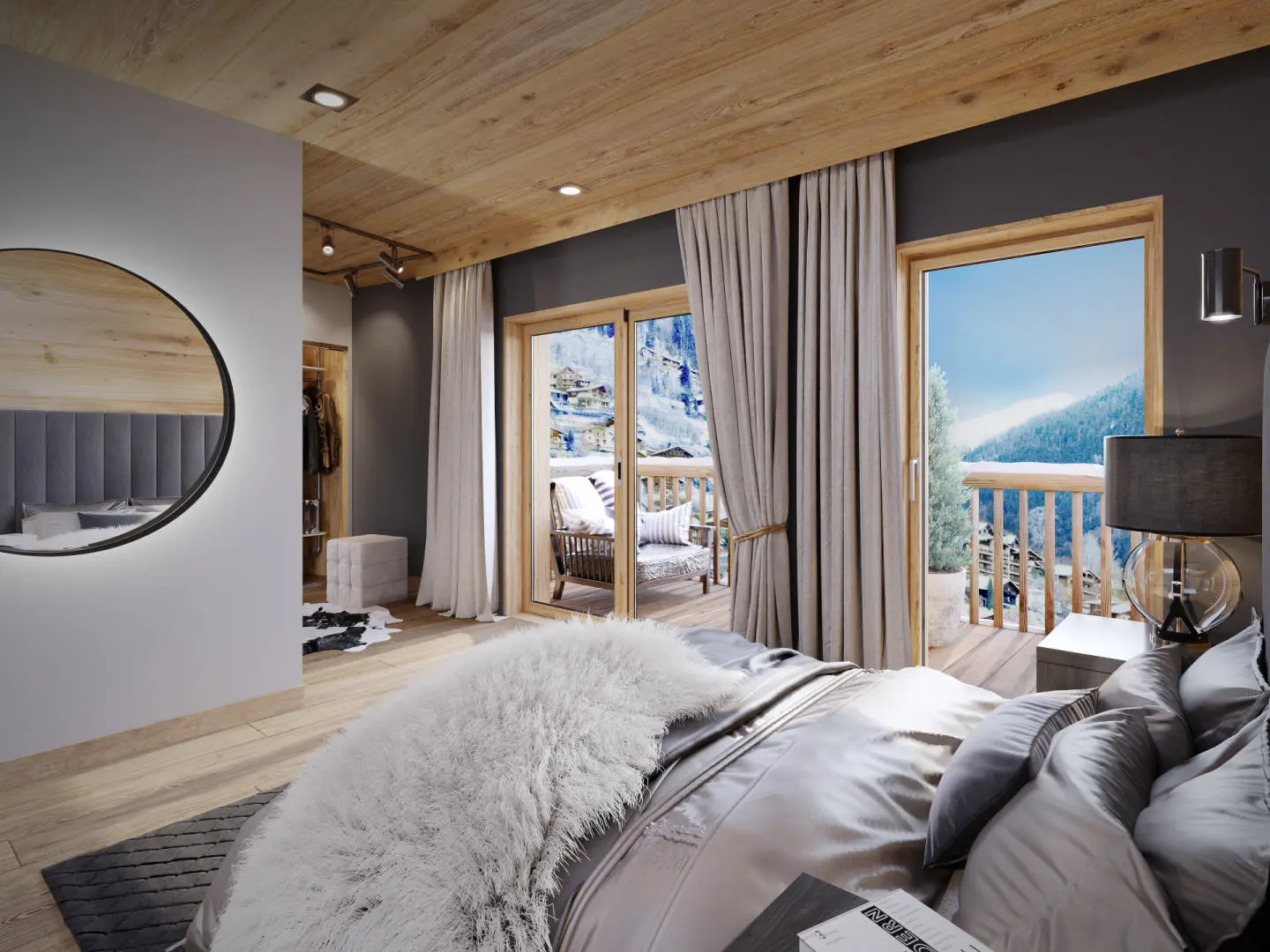 4-bedroom Penthouse In Morzine, France (118 M²)