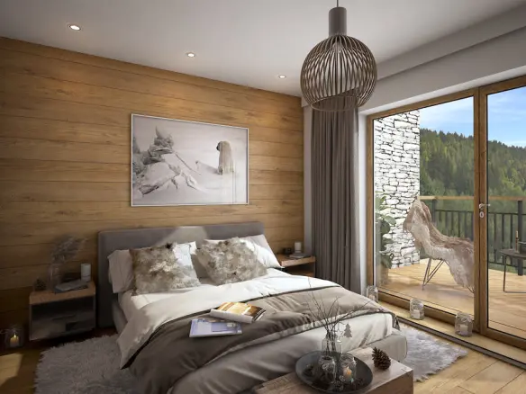 3-bedroom Penthouse In Les Gets, France (81 M²)