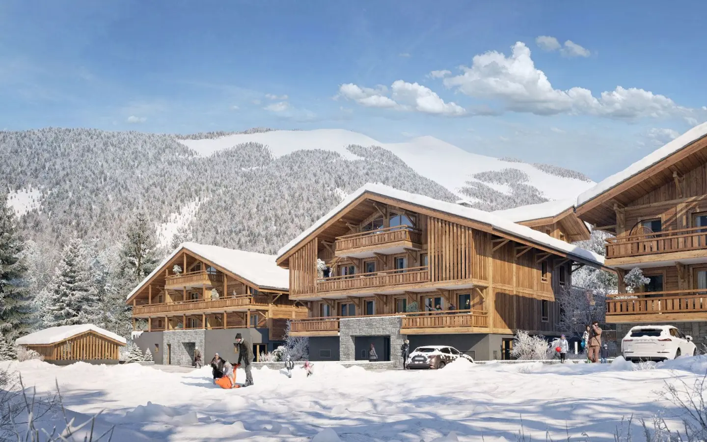 3-bedroom Penthouse In Montriond, France (79 M²)
