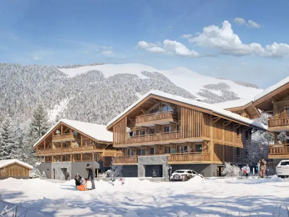 3-bedroom Penthouse In Montriond, France (79 M²)