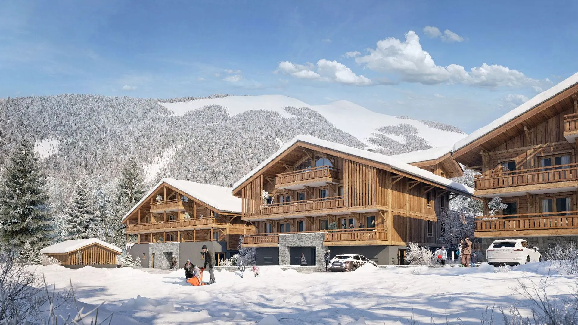 3-bedroom Penthouse In Montriond, France (79 M²)