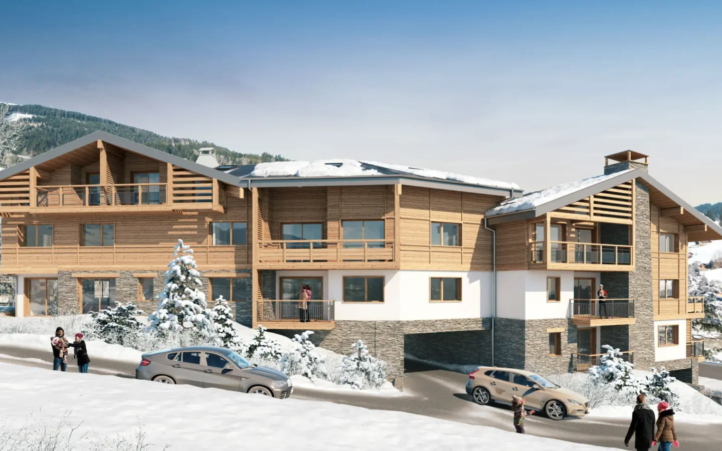 3-bedroom Penthouse In Les Gets, France (81 M²)