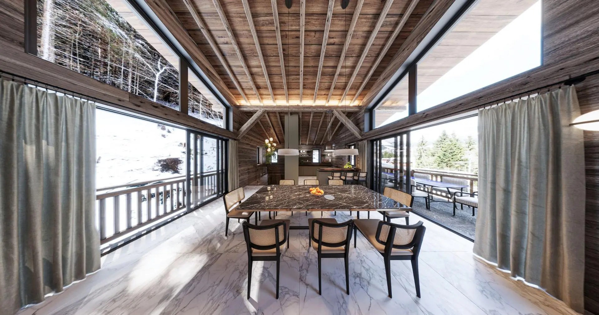 Ski Chalet With Terrace Close To Chatel Haute-savoie