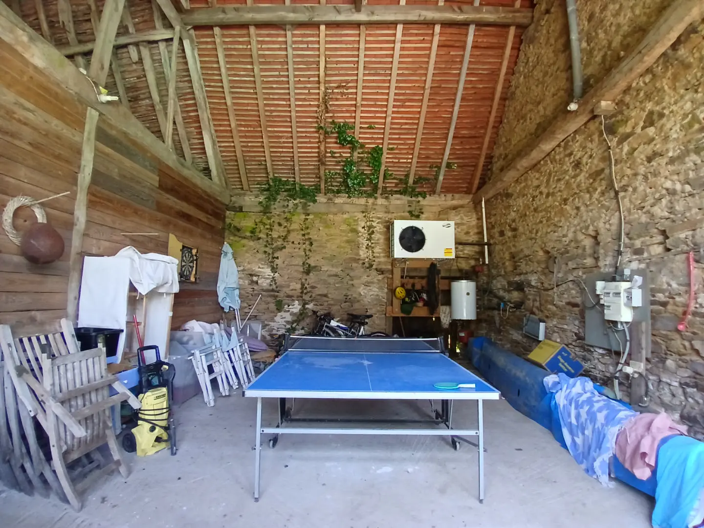 Barn Conversion And Stone Cottage With Pool And Views In [location]