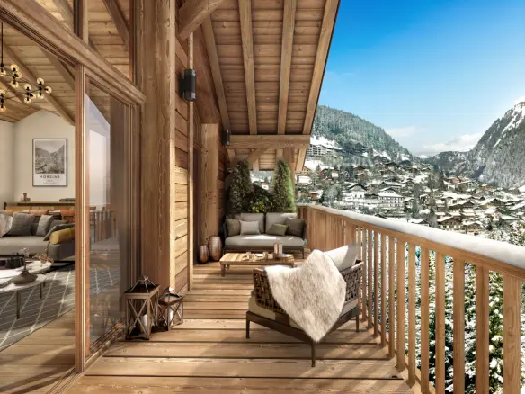 4-bedroom Penthouse In Morzine, France (118 M²)
