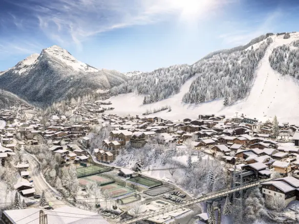 4-bedroom Penthouse In Morzine, France (118 M²)