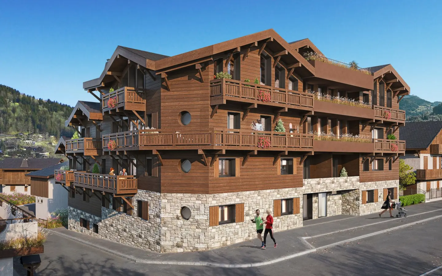 Penthouse Of 150 M² With 4 Bedrooms In Morzine, Haute-savoie