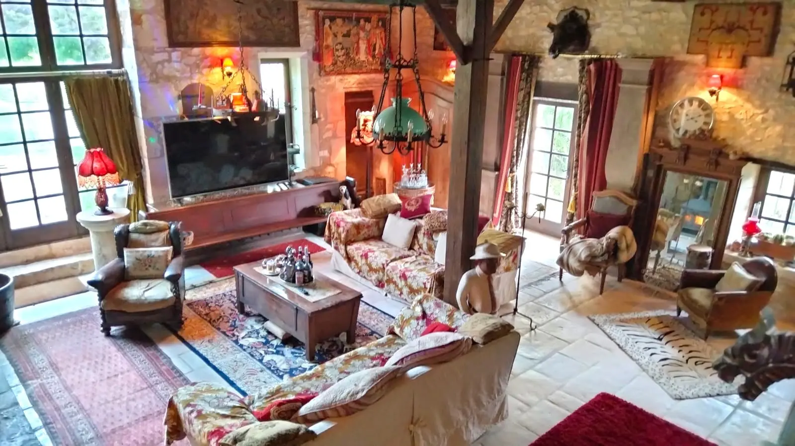 Stone Mill Of 0 M² With Pool, Outbuildings, Views In Former Old