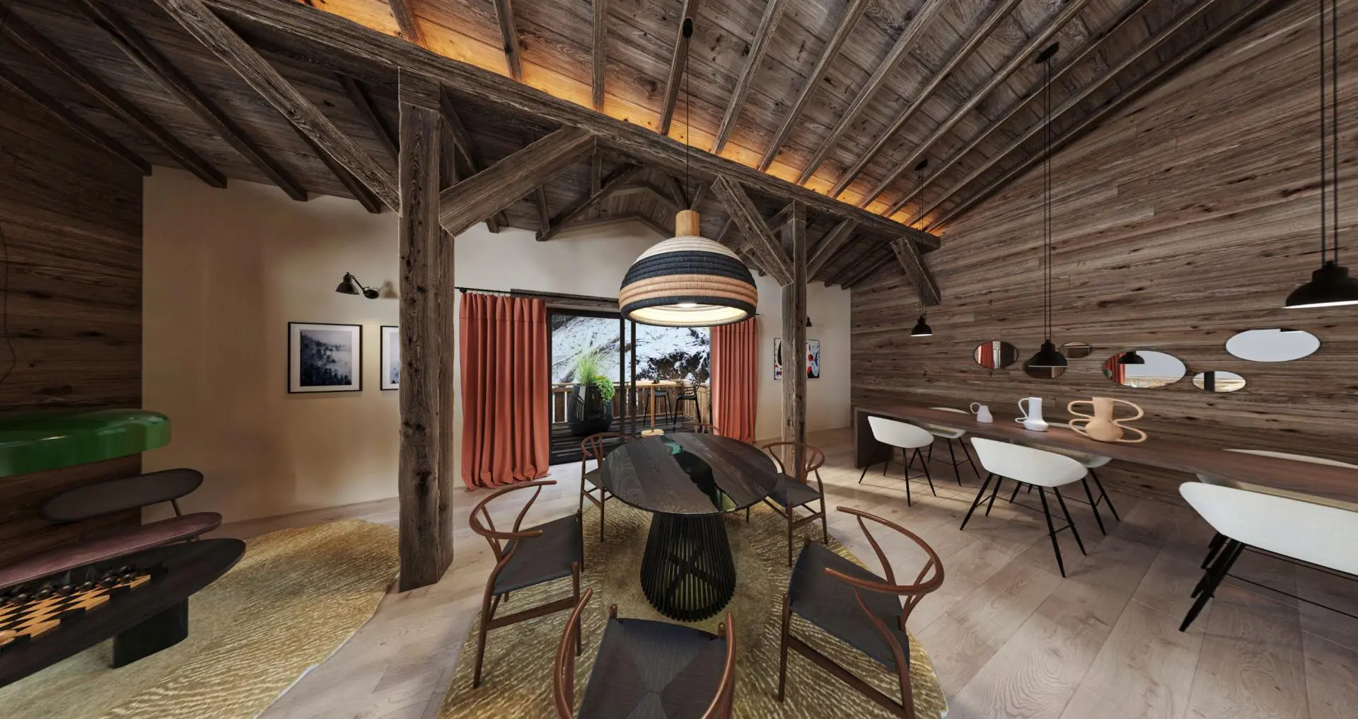 Ski Chalet With Terrace Close To Chatel Haute-savoie