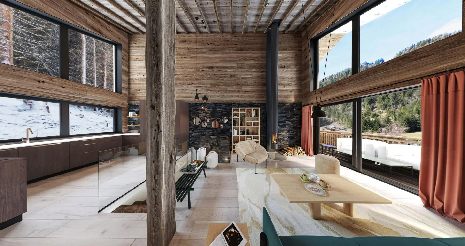 Ski Chalet With Terrace Close To Chatel Haute-savoie