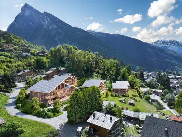 2-bedroom Penthouse In Samoens, France (67 M²)