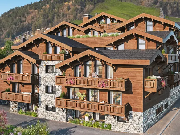 3-bedroom Penthouse In Morzine, France (148 M²)