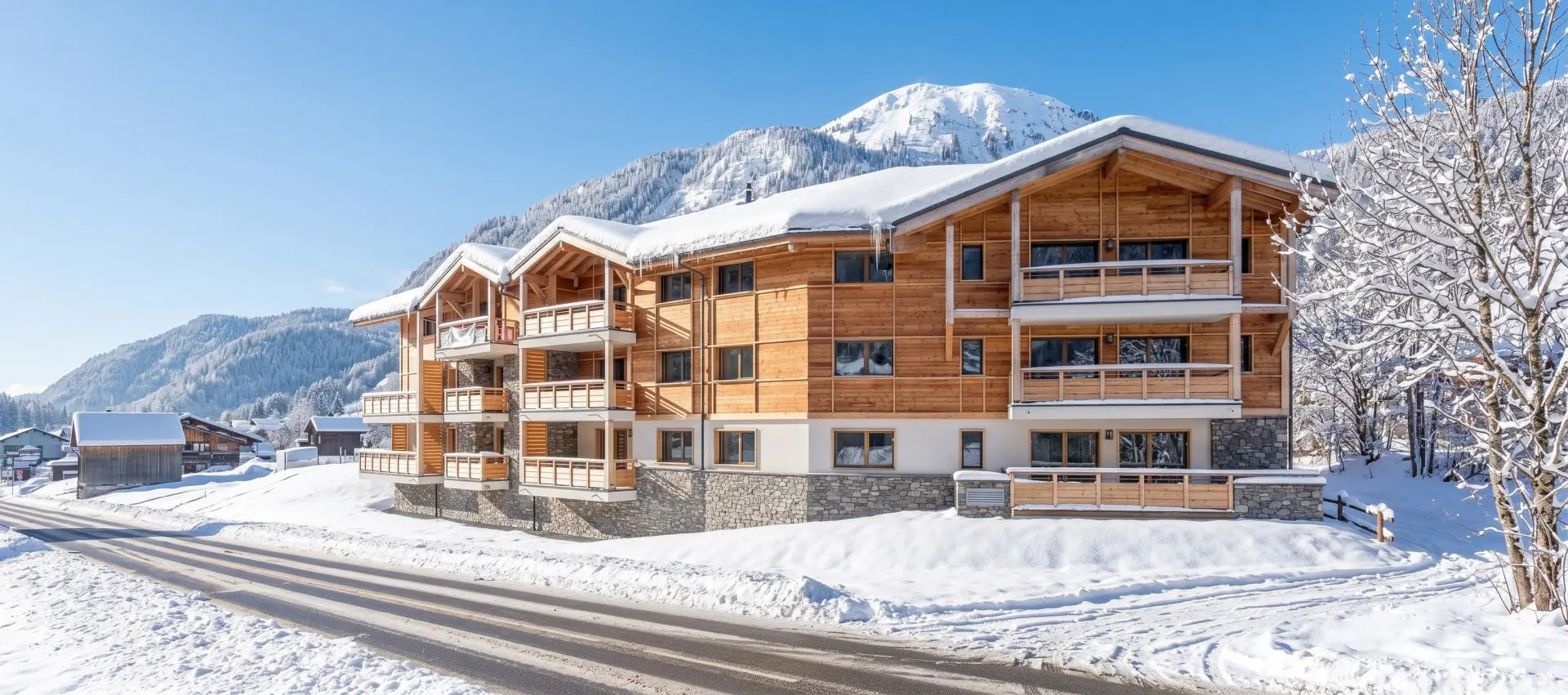Penthouse Of 100 M² With 3 Bedrooms In Les Gets, Haute-savoie