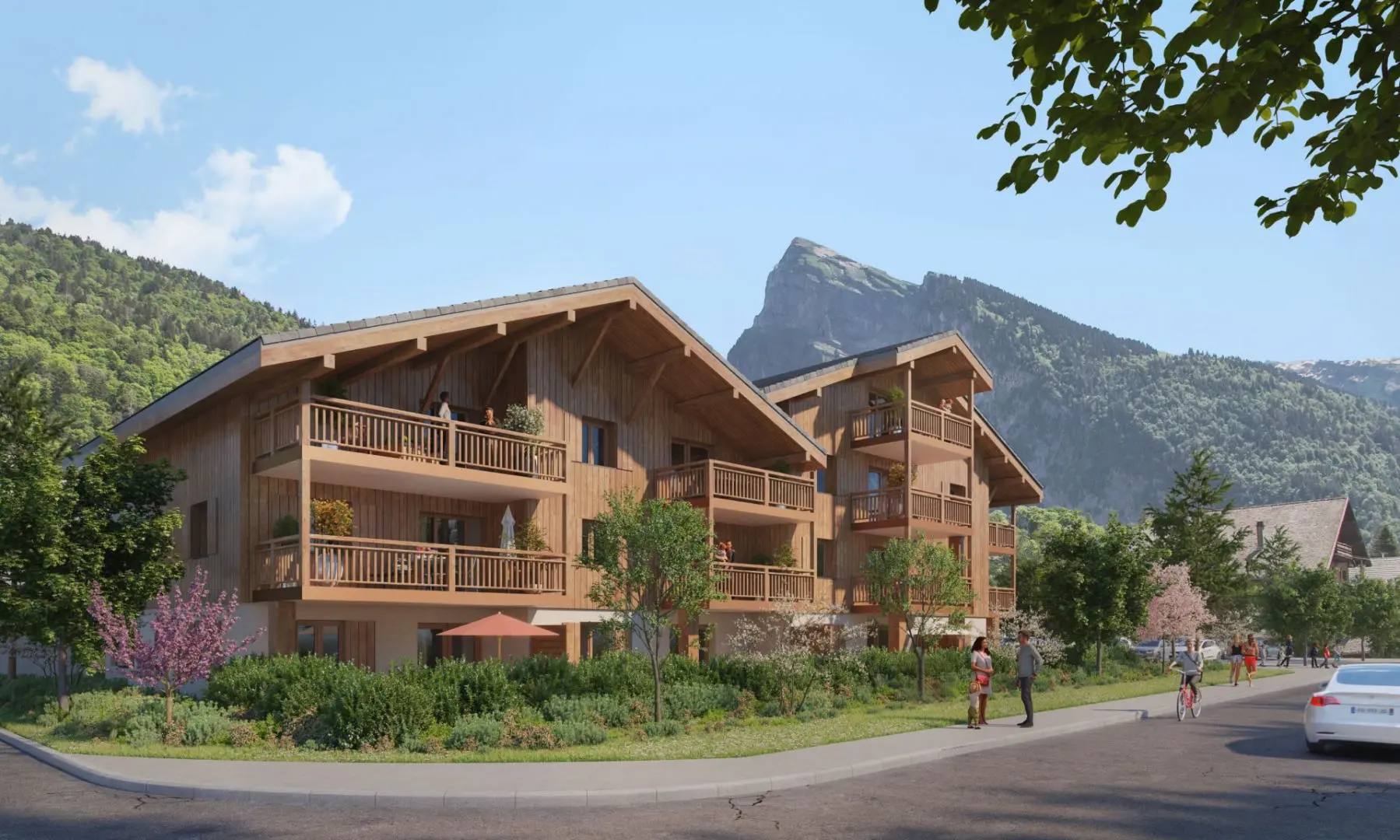 1 Bedroom Penthouse Of 30 M² With Balcony In Samoens, Haute-savoie