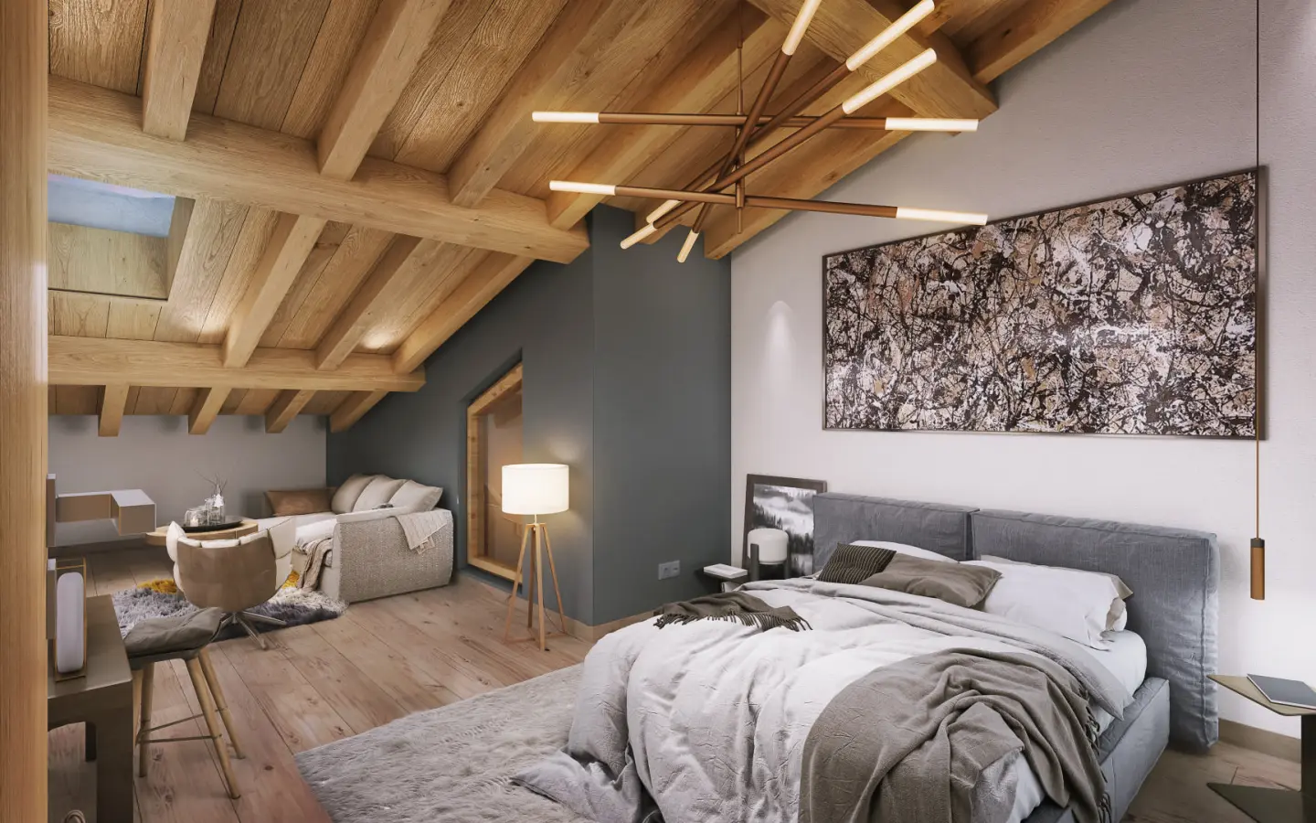 3-bedroom Penthouse In Morzine, France (81 M²)
