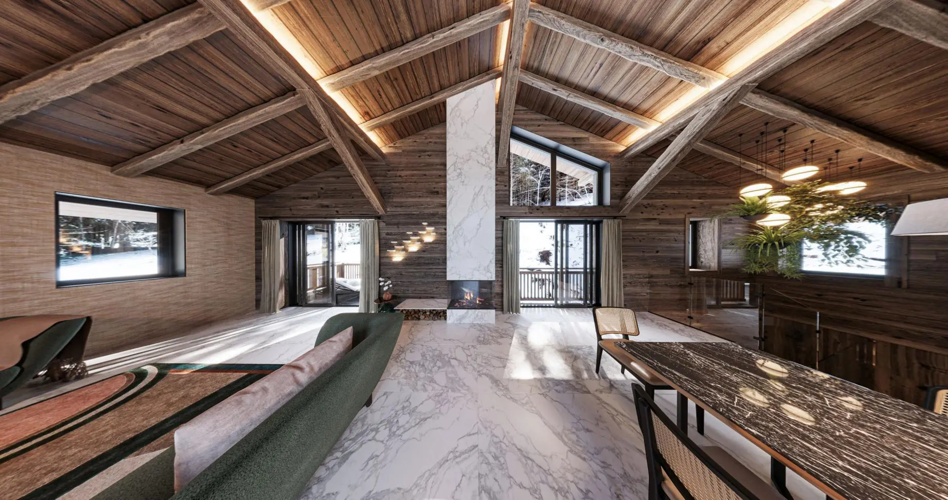 Ski Chalet With Terrace Close To Chatel Haute-savoie