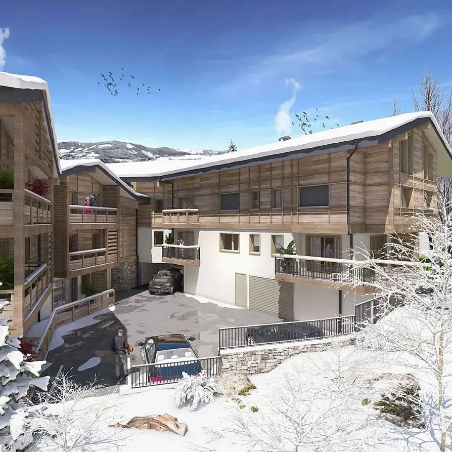 Penthouse Of 100 M² With 3 Bedrooms In Les Gets, Haute-savoie
