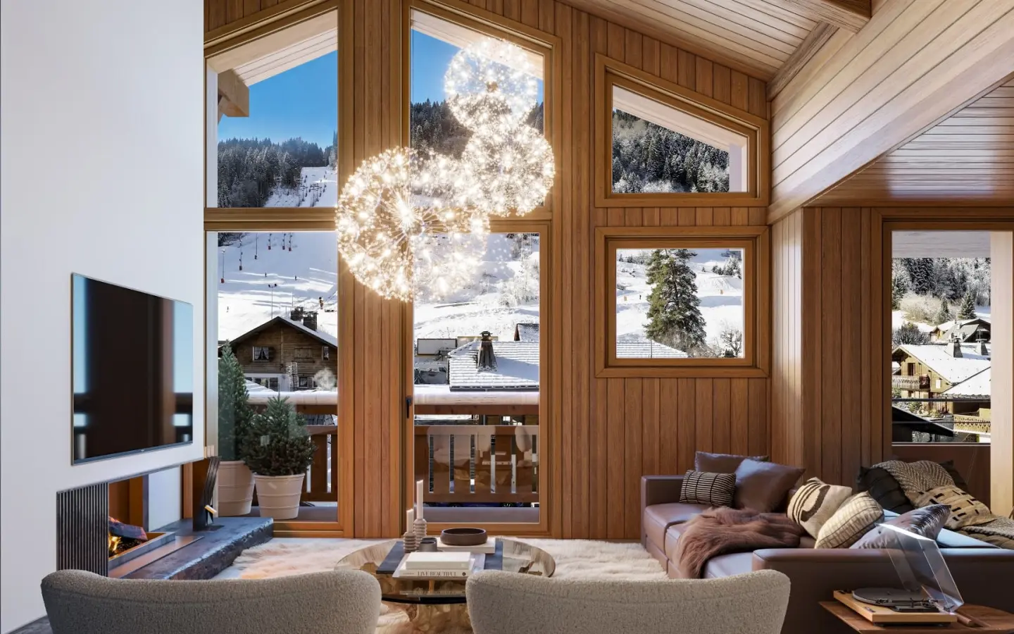 Penthouse Of 150 M² With 4 Bedrooms In Morzine, Haute-savoie