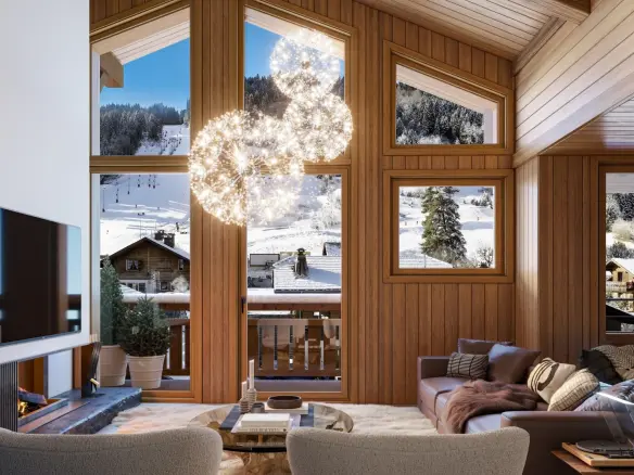 Penthouse Of 150 M² With 4 Bedrooms In Morzine, Haute-savoie