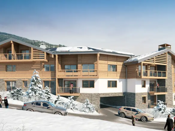 2-bedroom Penthouse In Les Gets, France (69 M²)