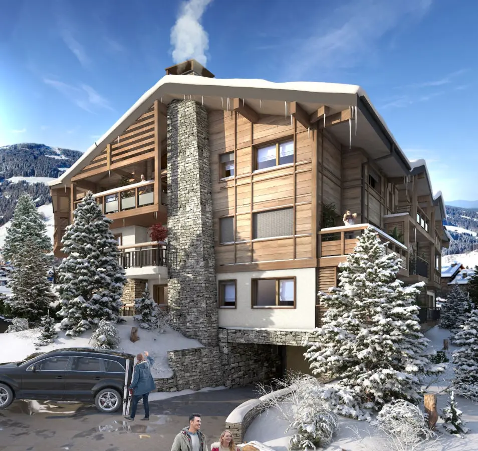 2-bedroom Penthouse In Les Gets, France (69 M²)